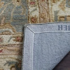 Antiquity Grey Blue/Beige 9 ft. x 12 ft. Border Area Rug by SAFAVIEH 19 Antiquity Grey Blue/Beige 9 ft. x 12 ft. Border Area Rug by SAFAVIEH -SAFAVIEH Shop gray blue beige safavieh area rugs at822a 912 fa 1000