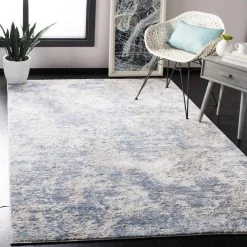 Amelia Gray/Blue 11 ft. x 11 ft. Distressed Abstract Square Area Rug by SAFAVIEH -SAFAVIEH Shop gray blue safavieh area rugs ala705f 11sq 31 1000