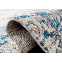 Madison Gray/Blue 9 ft. x 12 ft. Abstract Gradient Area Rug by SAFAVIEH -SAFAVIEH Shop gray blue safavieh area rugs mad460k 9 1f 1000