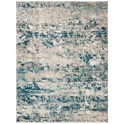 Madison Gray/Blue 9 ft. x 12 ft. Abstract Gradient Area Rug by SAFAVIEH