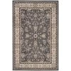 Lyndhurst Gray/Cream 9 ft. x 12 ft. Antique Speckled Floral Area Rug by SAFAVIEH