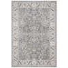 Isabella Gray/Dark Gray 9 ft. x 12 ft. Geometric Area Rug by SAFAVIEH