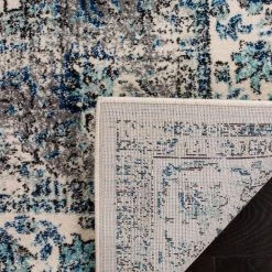 Evoke Gray/Ivory 8 ft. x 10 ft. Border Area Rug by SAFAVIEH -SAFAVIEH Shop gray ivory safavieh area rugs evk220d 8 1d 1000