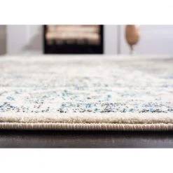 Evoke Gray/Ivory 8 ft. x 10 ft. Border Area Rug by SAFAVIEH -SAFAVIEH Shop gray ivory safavieh area rugs evk220d 8 c3 1000