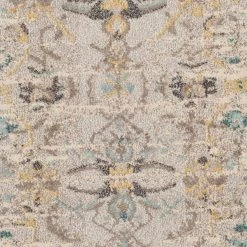 Monaco Gray/Multi 9 ft. x 9 ft. Round Border Area Rug by SAFAVIEH -SAFAVIEH Shop gray multi safavieh area rugs mnc209g 9r 77 1000