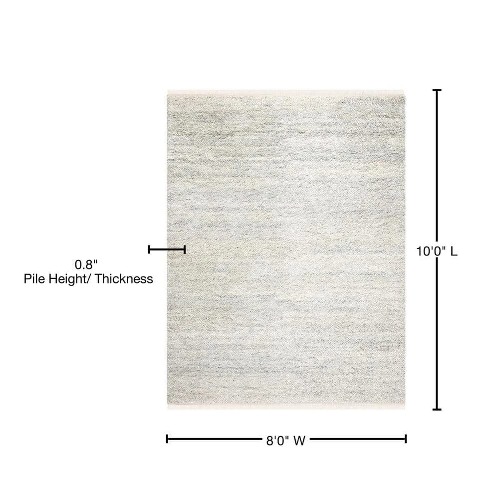 Casablanca Gray 8 ft. x 10 ft. Gradient Solid Area Rug by SAFAVIEH 8 Casablanca Gray 8 ft. x 10 ft. Gradient Solid Area Rug by SAFAVIEH - Image 8