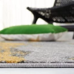 Adirondack Gray/Yellow 12 ft. x 12 ft. Distressed Abstract Square Area Rug by SAFAVIEH 11 Adirondack Gray/Yellow 12 ft. x 12 ft. Distressed Abstract Square Area Rug by SAFAVIEH -SAFAVIEH Shop gray yellow safavieh area rugs adr134h 12sq 4f 1000