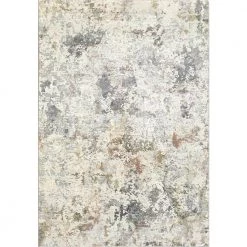 Couture Grey/Blue 5 ft. 3 in. x 7 ft. 7 in. Shrink Polyester Contemporary Indoor Area Rug by Dynamic Rugs
