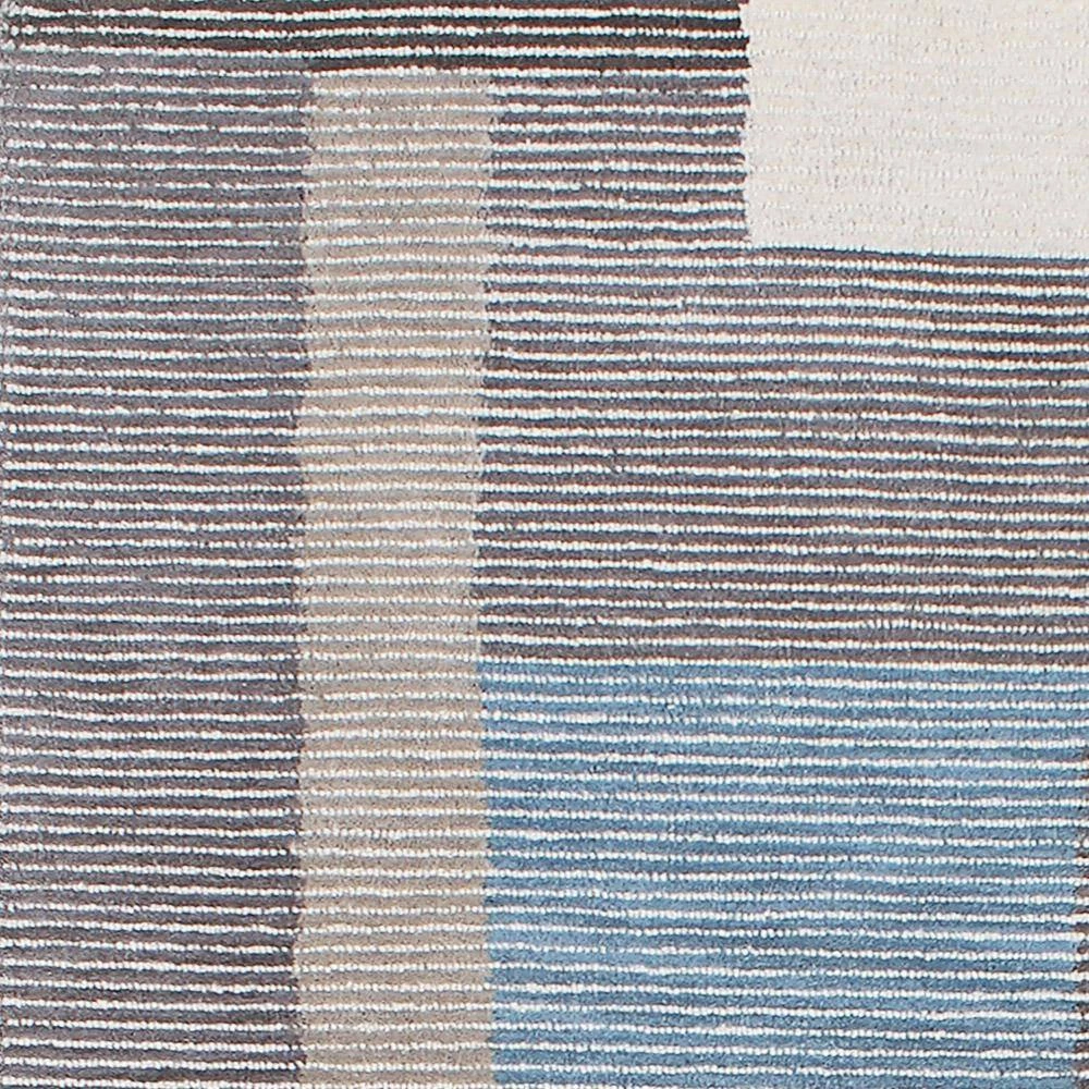 Eccentric Grey/Blue/Ivory 8 ft. x 10 ft. Geometric Area Rug by Dynamic Rugs 6 Eccentric Grey/Blue/Ivory 8 ft. x 10 ft. Geometric Area Rug by Dynamic Rugs - Image 6