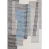Eccentric Grey/Blue/Ivory 8 ft. x 10 ft. Geometric Area Rug by Dynamic Rugs