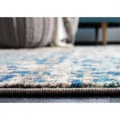 Madison Grey/Blue 12 ft. x 15 ft. Abstract Gradient Area Rug by SAFAVIEH -SAFAVIEH Shop grey blue safavieh area rugs mad460k 1215 4f 1000