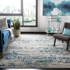 Madison Grey/Blue 12 ft. x 15 ft. Abstract Gradient Area Rug by SAFAVIEH -SAFAVIEH Shop grey blue safavieh area rugs mad460k 1215 e1 1000
