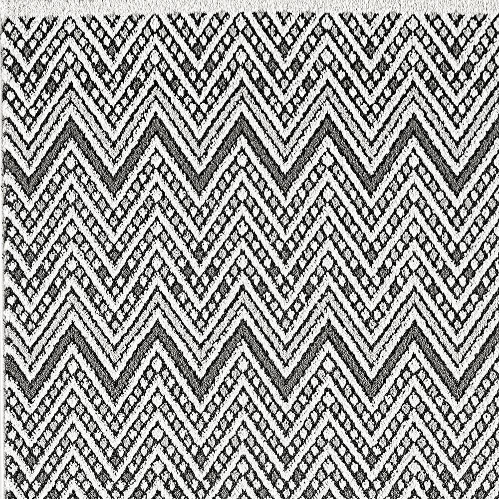 Robin Grey/Charcoal/Ivory 2 ft. x 7 ft. 7 in. Geometric Area Rug by Dynamic Rugs 7 Robin Grey/Charcoal/Ivory 2 ft. x 7 ft. 7 in. Geometric Area Rug by Dynamic Rugs - Image 7