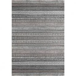 Robin Grey/Charcoal/Ivory 2 ft. x 7 ft. 7 in. Patterned Area Rug by Dynamic Rugs