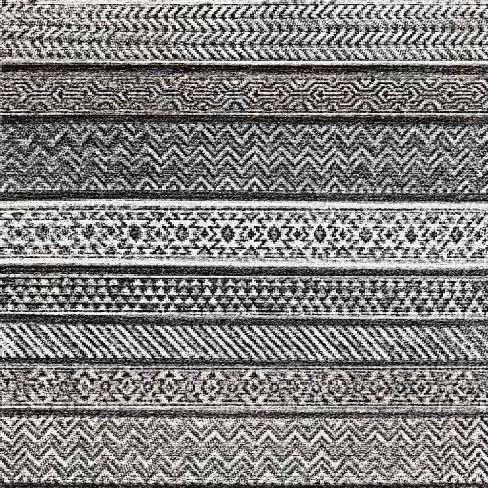 Robin Grey/Charcoal/Ivory 5 ft. 3 in. x 7 ft. 2 in. Patterned Area Rug by Dynamic Rugs 6 Robin Grey/Charcoal/Ivory 5 ft. 3 in. x 7 ft. 2 in. Patterned Area Rug by Dynamic Rugs - Image 6