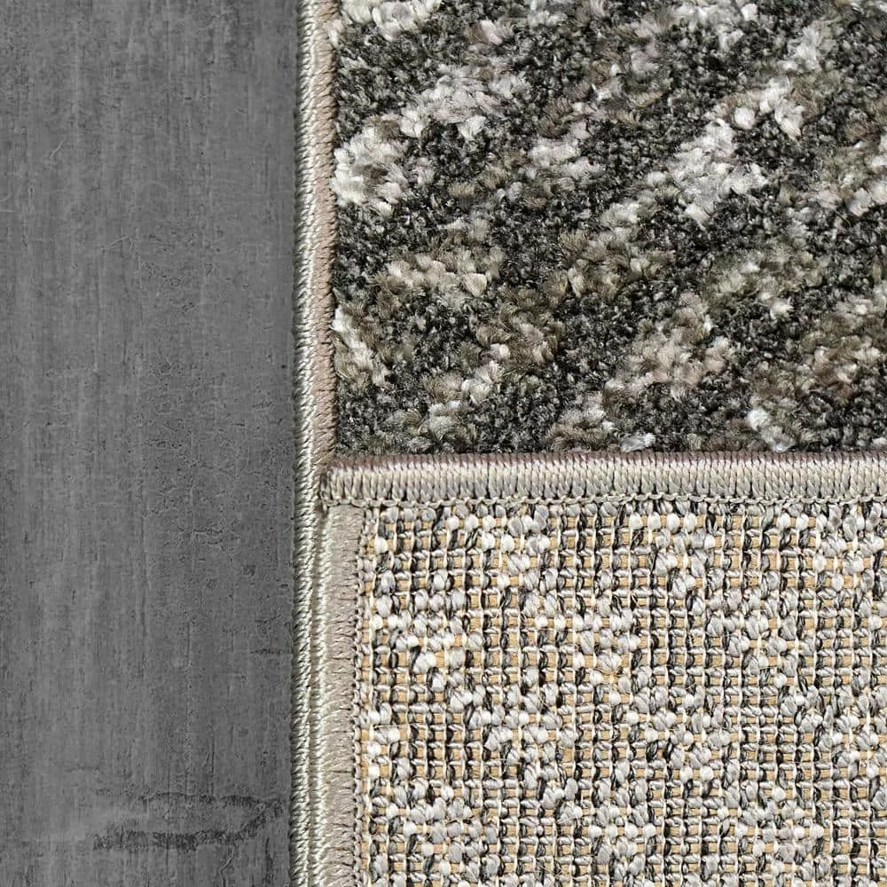 Robin Grey/Charcoal/Light Grey 2 ft. x 3 ft. 5 in. Geometric Area Rug by Dynamic Rugs 3 Robin Grey/Charcoal/Light Grey 2 ft. x 3 ft. 5 in. Geometric Area Rug by Dynamic Rugs - Image 3
