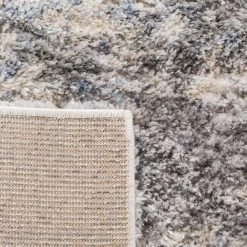 Berber Shag Grey/Cream 9 ft. x 12 ft. Geometric Area Rug by SAFAVIEH 13 Berber Shag Grey/Cream 9 ft. x 12 ft. Geometric Area Rug by SAFAVIEH -SAFAVIEH Shop grey cream safavieh area rugs ber219g 9 4f 1000