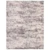 Berber Shag Grey/Cream 9 ft. x 12 ft. Geometric Area Rug by SAFAVIEH