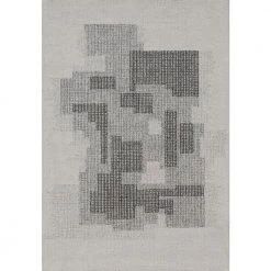 Graphite Grey/Dark Grey 5 ft. x 8 ft. Abstract Area Rug by Dynamic Rugs