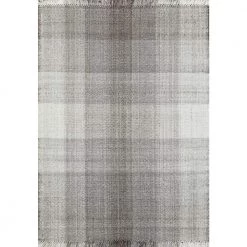 Titus Grey/Dark Grey 5 ft. x 8 ft. Striped Area Rug by Dynamic Rugs