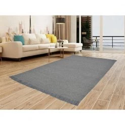 Izzy Grey 5 ft. x 8 ft. Solid Color Area Rug by Dynamic Rugs -SAFAVIEH Shop grey dynamic rugs area rugs iz585902199 31 1000