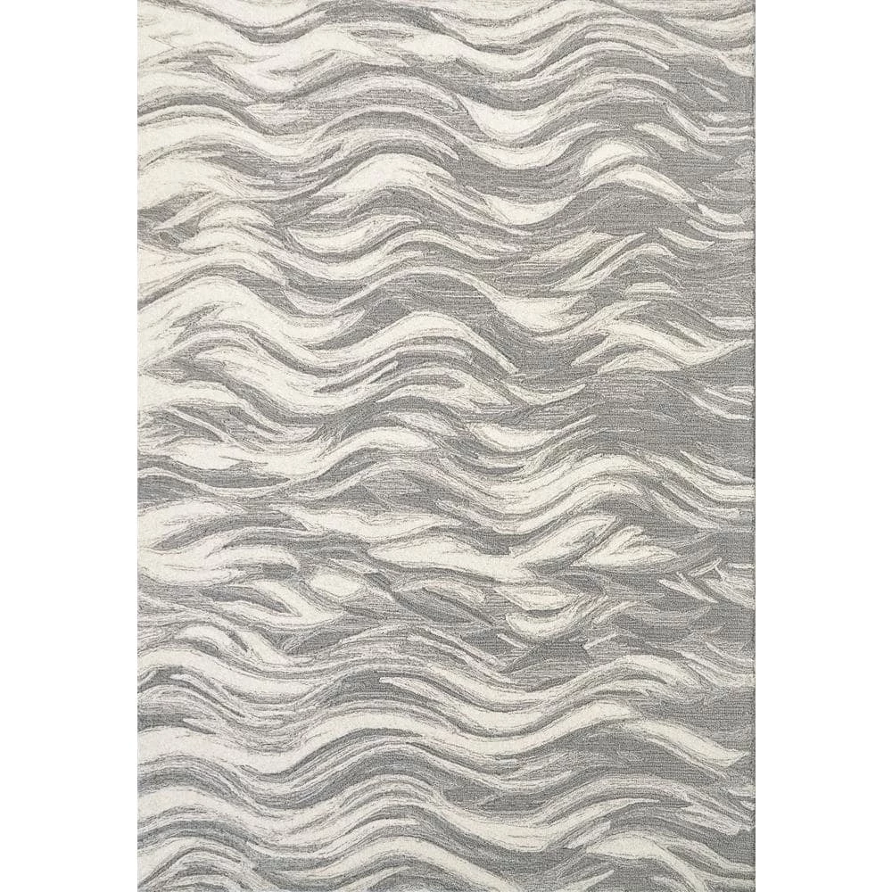 Graphite Grey/Ivory 5 ft. x 8 ft. Abstract Area Rug by Dynamic Rugs 1 Graphite Grey/Ivory 5 ft. x 8 ft. Abstract Area Rug by Dynamic Rugs