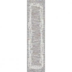 Evora Grey/Ivory/Multi 2 ft. 2 in. x 7 ft. 7 in. Abstract Area Rug by Dynamic Rugs