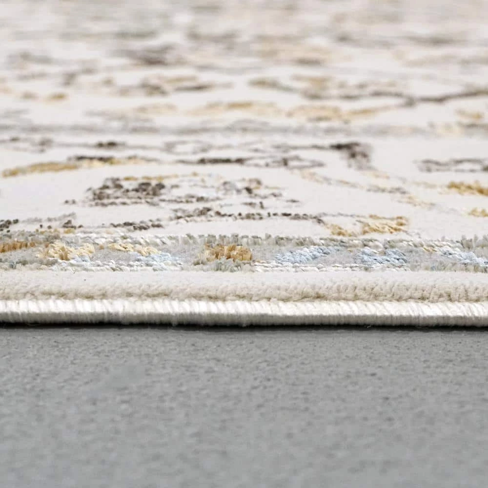 Merit Grey/Multi 2 ft. 2 in. x 7 ft. 7 in. Oriental Area Rug by Dynamic Rugs 4 Merit Grey/Multi 2 ft. 2 in. x 7 ft. 7 in. Oriental Area Rug by Dynamic Rugs - Image 4