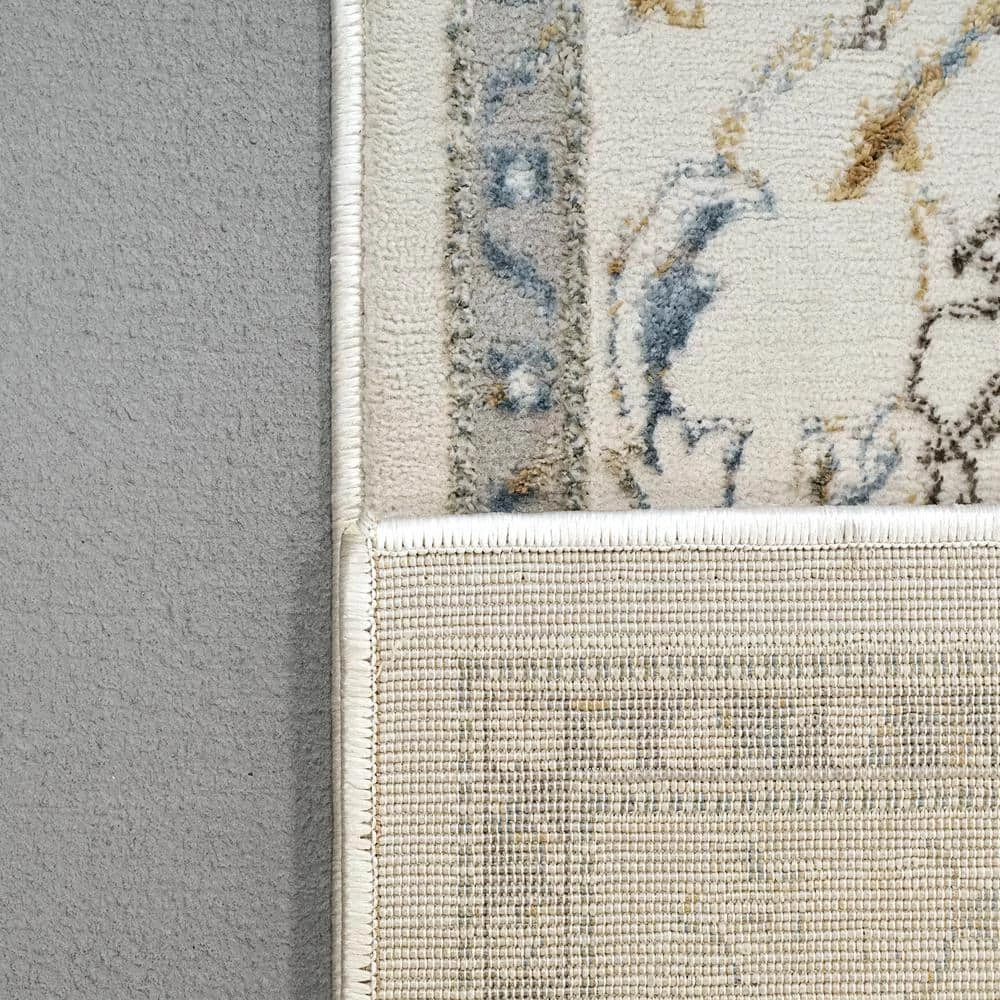 Merit Grey/Multi 2 ft. 2 in. x 7 ft. 7 in. Oriental Area Rug by Dynamic Rugs 3 Merit Grey/Multi 2 ft. 2 in. x 7 ft. 7 in. Oriental Area Rug by Dynamic Rugs - Image 3