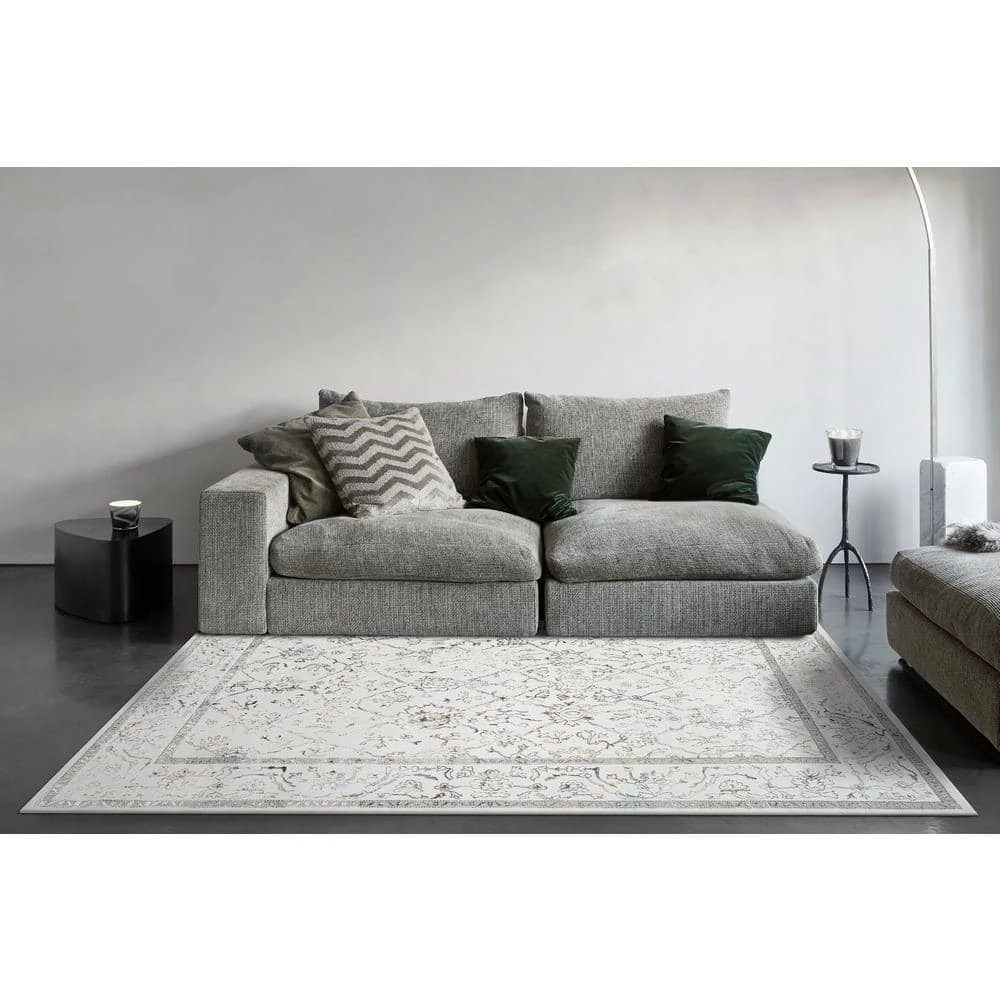 Merit Grey/Multi 2 ft. 2 in. x 7 ft. 7 in. Oriental Area Rug by Dynamic Rugs 2 Merit Grey/Multi 2 ft. 2 in. x 7 ft. 7 in. Oriental Area Rug by Dynamic Rugs - Image 2