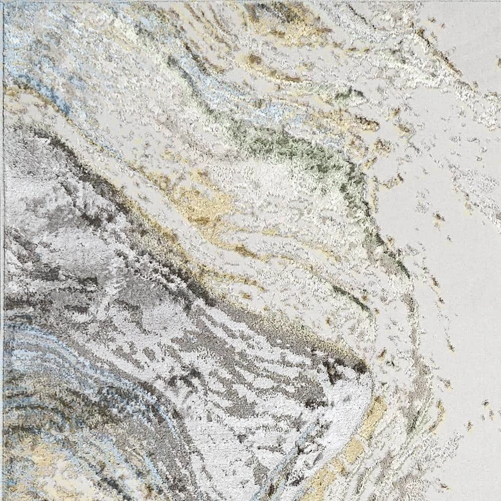 Merit Grey/Multi 2 ft. 2 in. x 7 ft. 7 in. Abstract Area Rug by Dynamic Rugs 6 Merit Grey/Multi 2 ft. 2 in. x 7 ft. 7 in. Abstract Area Rug by Dynamic Rugs - Image 6