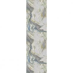 Merit Grey/Multi 2 ft. 2 in. x 7 ft. 7 in. Abstract Area Rug by Dynamic Rugs