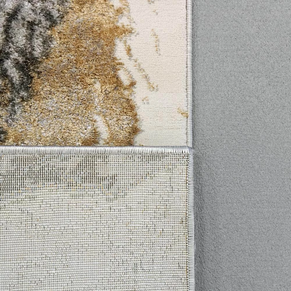 Merit Grey/Multi 2 ft. 2 in. x 7 ft. 7 in. Abstract Area Rug by Dynamic Rugs 3 Merit Grey/Multi 2 ft. 2 in. x 7 ft. 7 in. Abstract Area Rug by Dynamic Rugs - Image 3