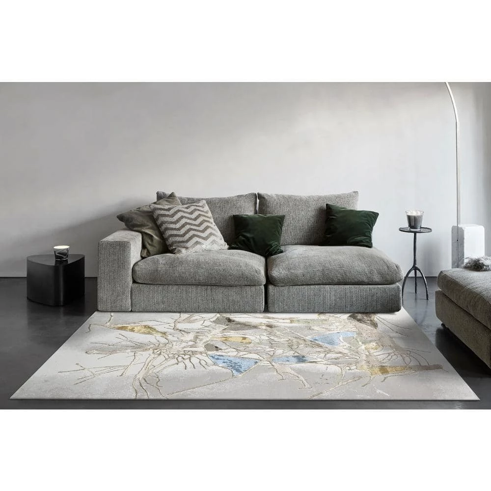 Merit Grey/Multi 2 ft. 2 in. x 7 ft. 7 in. Abstract Area Rug by Dynamic Rugs 2 Merit Grey/Multi 2 ft. 2 in. x 7 ft. 7 in. Abstract Area Rug by Dynamic Rugs - Image 2