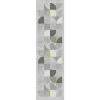 Merit Grey/Multi 2 ft. 2 in. x 7 ft. 7 in. Geometric Area Rug by Dynamic Rugs