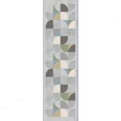 Merit Grey/Multi 2 ft. 2 in. x 7 ft. 7 in. Geometric Area Rug by Dynamic Rugs -SAFAVIEH Shop grey multi dynamic rugs area rugs zt286657999 fa 1000