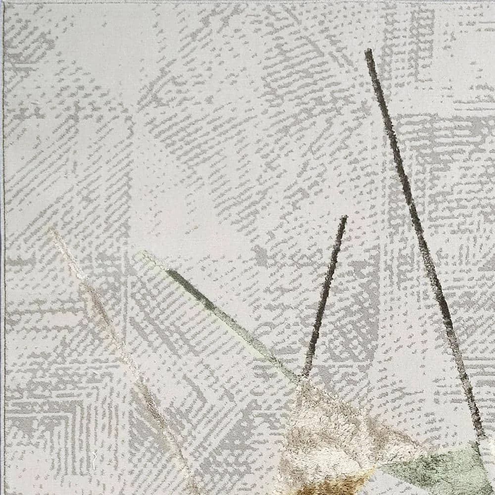 Merit Grey/Multi 2 ft. 2 in. x 7 ft. 7 in. Geometric Area Rug by Dynamic Rugs 6 Merit Grey/Multi 2 ft. 2 in. x 7 ft. 7 in. Geometric Area Rug by Dynamic Rugs - Image 6