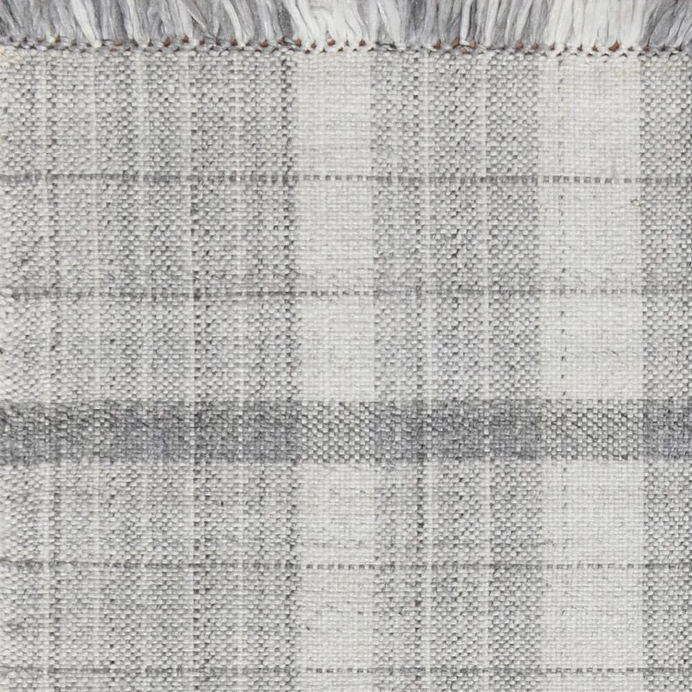 Titus Grey/Silver 5 ft. x 8 ft. Plaid Area Rug by Dynamic Rugs 2 Titus Grey/Silver 5 ft. x 8 ft. Plaid Area Rug by Dynamic Rugs - Image 2