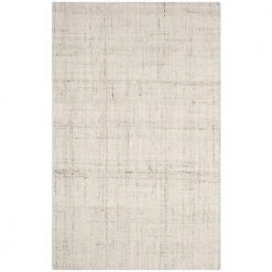 Abstract Ivory/Beige 6 ft. x 9 ft. Solid Area Rug by SAFAVIEH