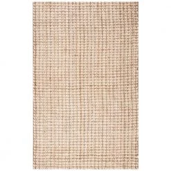 Natural Fiber Ivory/Beige 9 ft. x 12 ft. Geometric Area Rug by SAFAVIEH