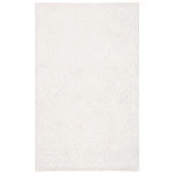 Soho Ivory/Beige 8 ft. x 10 ft. Solid Color Chevron Area Rug by SAFAVIEH