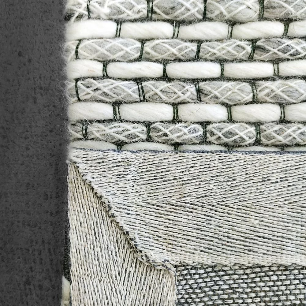 Vici Ivory/Black 3 ft. 6 in. x 5 ft. 6 in. Woven Area Rug by Dynamic Rugs 3 Vici Ivory/Black 3 ft. 6 in. x 5 ft. 6 in. Woven Area Rug by Dynamic Rugs - Image 3