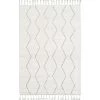 Moxie Ivory/Black 5 ft. x 8 ft. Chevron Area Rug by Dynamic Rugs
