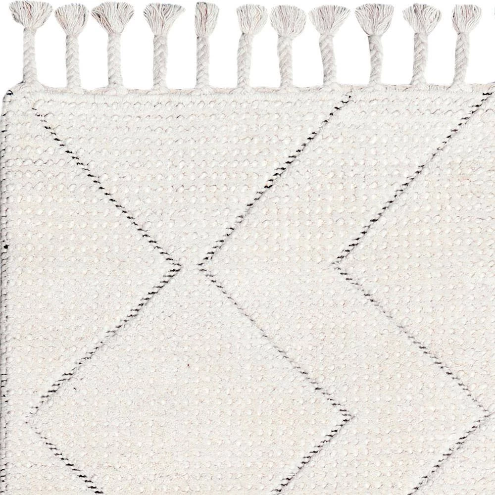 Moxie Ivory/Black 5 ft. x 8 ft. Geometric Area Rug by Dynamic Rugs 2 Moxie Ivory/Black 5 ft. x 8 ft. Geometric Area Rug by Dynamic Rugs - Image 2