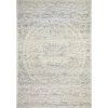 Darcy Ivory/Blue/Gold 2 ft. x 4 ft. Medallion Area Rug by Dynamic Rugs