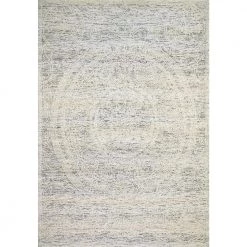 Darcy Ivory/Blue/Gold 2 ft. x 4 ft. Medallion Area Rug by Dynamic Rugs