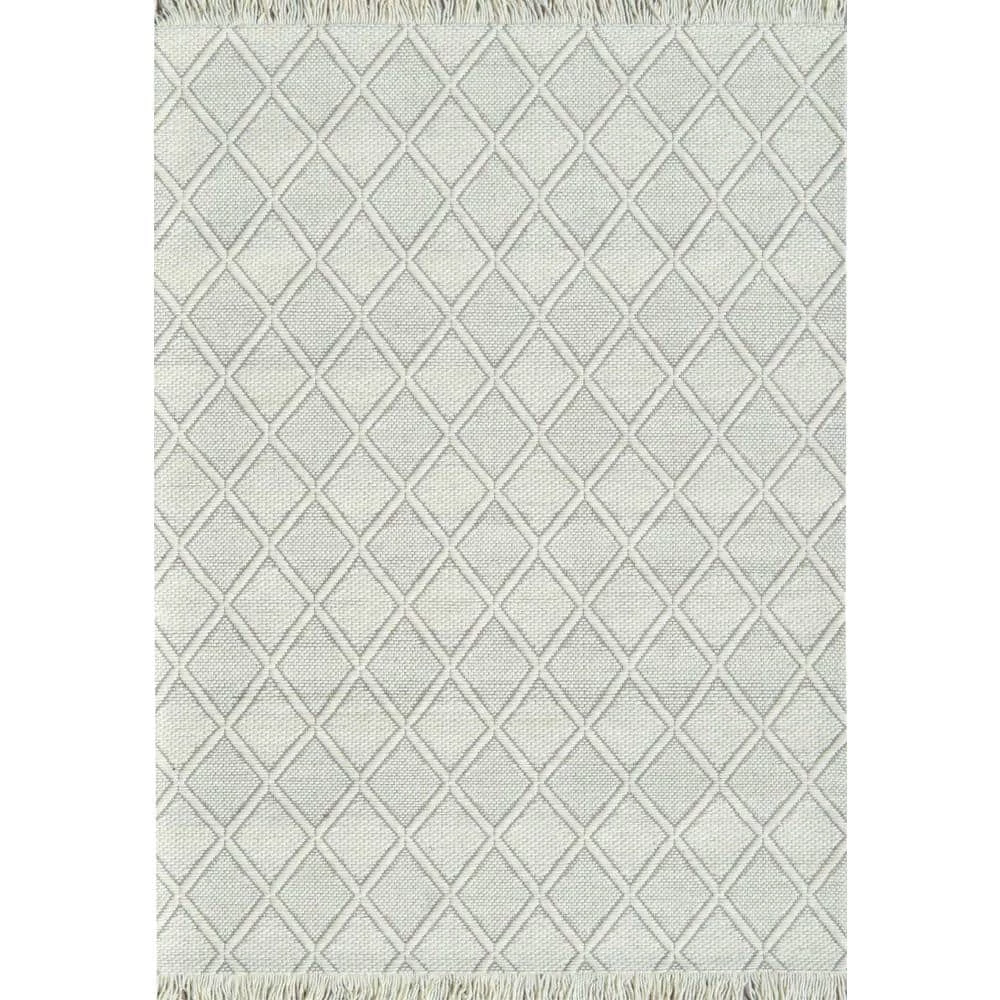 Lola Ivory/Brown 8 ft. x 10 ft. Geometric Area Rug by Dynamic Rugs 1 Lola Ivory/Brown 8 ft. x 10 ft. Geometric Area Rug by Dynamic Rugs