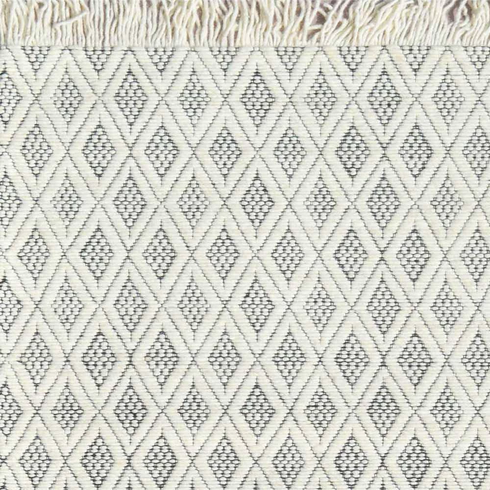 Lola Ivory/Charcoal 8 ft. x 10 ft. Geometric Area Rug by Dynamic Rugs 5 Lola Ivory/Charcoal 8 ft. x 10 ft. Geometric Area Rug by Dynamic Rugs - Image 5