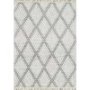 Lola Ivory/Charcoal 8 ft. x 10 ft. Geometric Area Rug by Dynamic Rugs