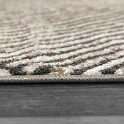 Robin Ivory/Dark Grey/Taupe 7 ft. 10 in. x 10 ft. 10 in. Geometric Area Rug by Dynamic Rugs -SAFAVIEH Shop ivory dark grey taupe dynamic rugs area rugs rb9121153198 4f 1000